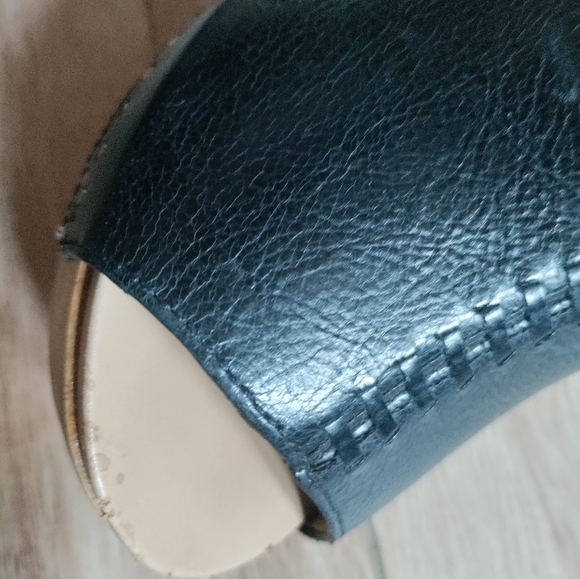 Dansko Olivia Platform Leather Sandals Brazil 9 - Picture 6 of 6